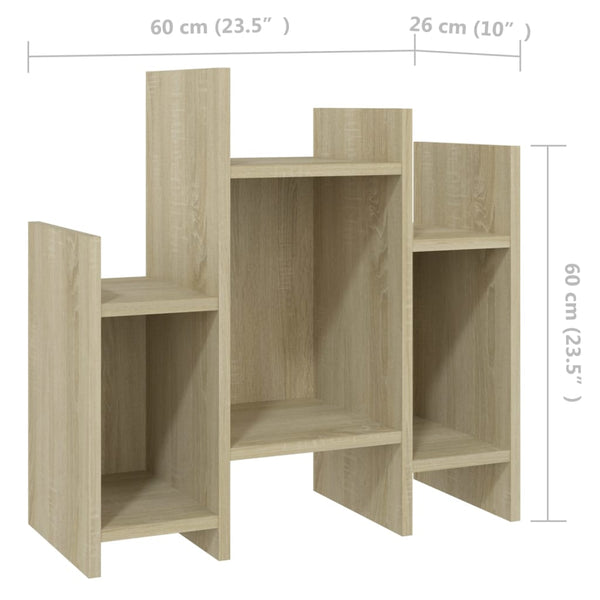 Sonoma-Eiche Regalschrank 60x60 cm