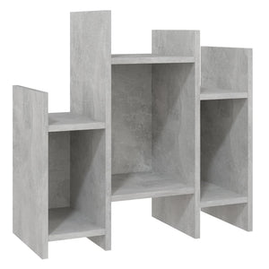 Betongrauer Regalschrank 60x60 cm