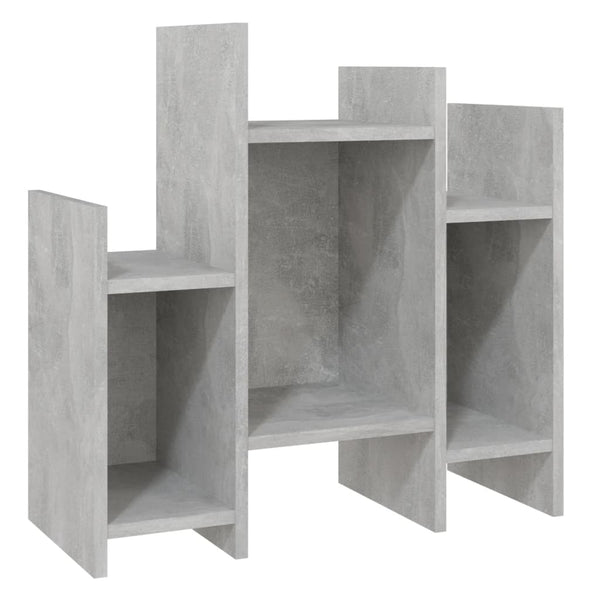 Betongrauer Regalschrank 60x60 cm