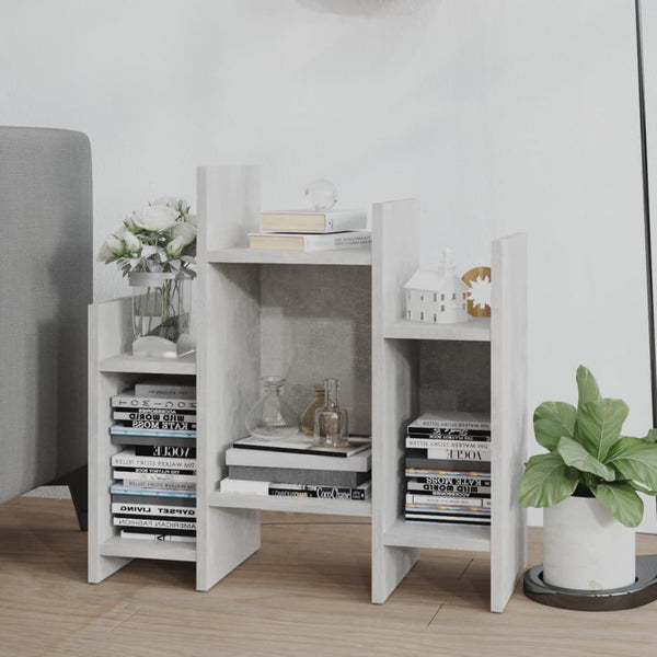 Betongrauer Regalschrank 60x60 cm