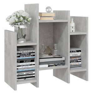 Betongrauer Regalschrank 60x60 cm