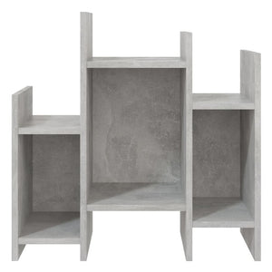Betongrauer Regalschrank 60x60 cm
