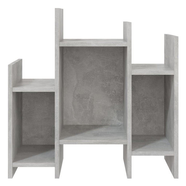 Betongrauer Regalschrank 60x60 cm