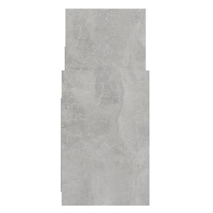 Betongrauer Regalschrank 60x60 cm