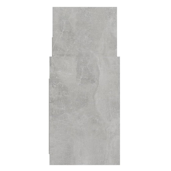 Betongrauer Regalschrank 60x60 cm