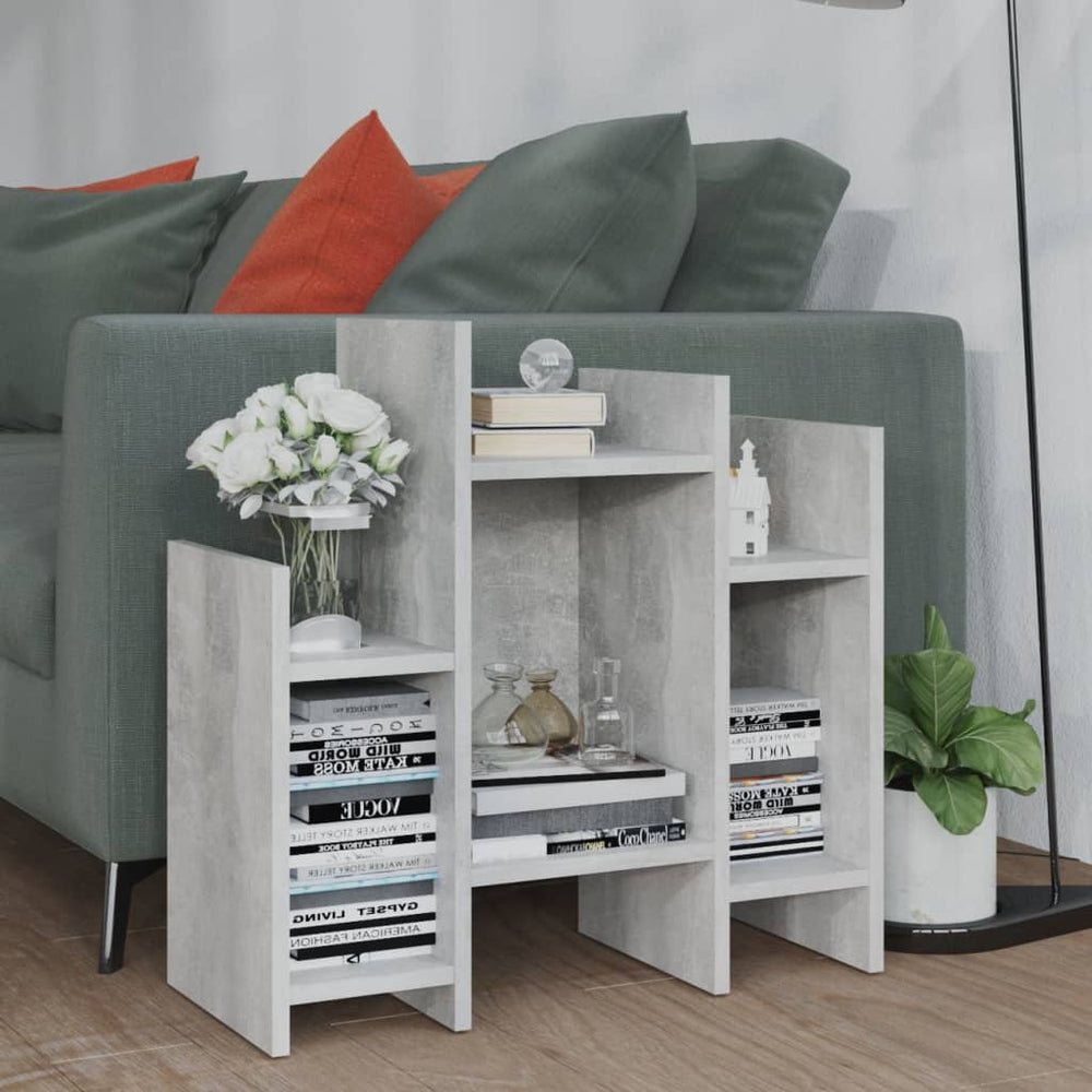vidaXL Cabinet Concrete Gray 60x26x60 cm Engineered Wood
