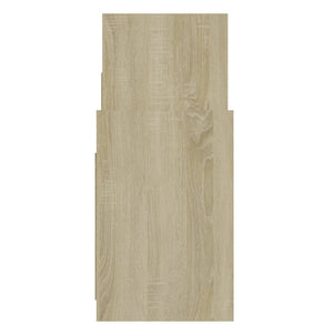 Regalschrank Sonoma Eiche Weiß 60x60 cm