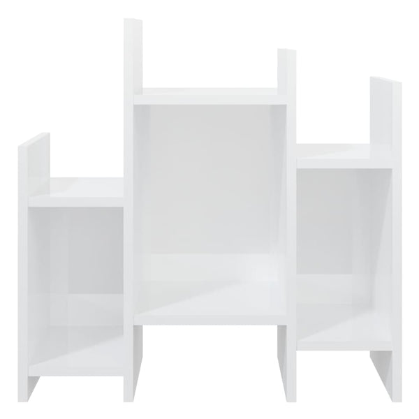 Hochglanz Regalschrank Weiß 60x60 cm