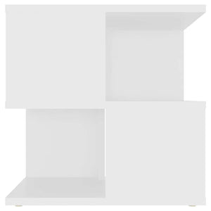 Weißer Beistelltisch 40x40 cm