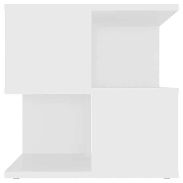 Weißer Beistelltisch 40x40 cm