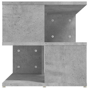Betongrau Beistelltisch 40x40 cm