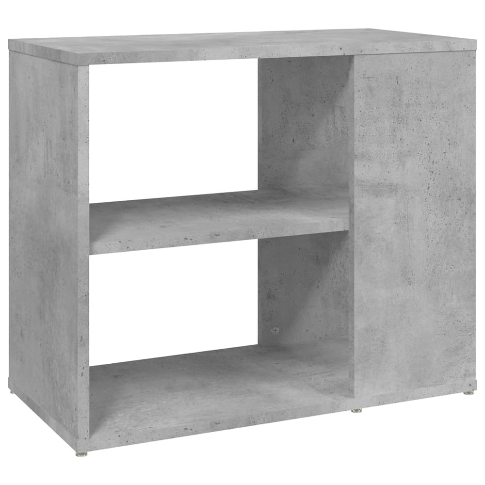 Betongrauer Beistelltisch 60x30x50 cm