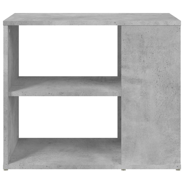 Betongrauer Beistelltisch 60x30x50 cm
