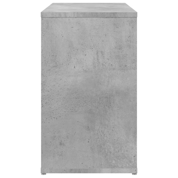 Betongrauer Beistelltisch 60x30x50 cm