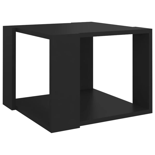 Schwarzer Couchtisch 40x40 cm