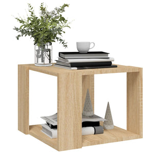 Sonoma Eiche Couchtisch 40x40 cm