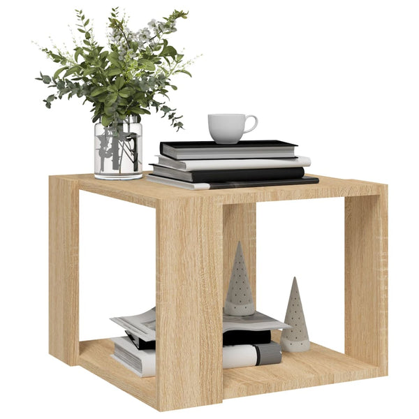 Sonoma Eiche Couchtisch 40x40 cm