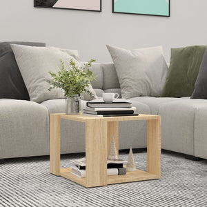 Sonoma Eiche Couchtisch 40x40 cm