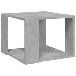 Betongrau Couchtisch 40x40 cm