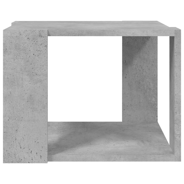 Betongrau Couchtisch 40x40 cm