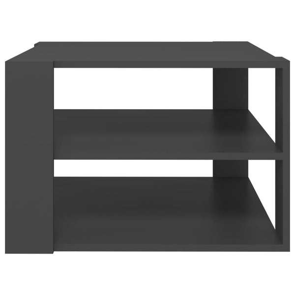 Grauer Couchtisch 60x60 cm