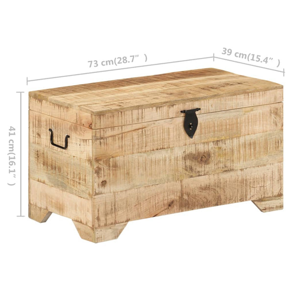 Mango Massivholz Truhe