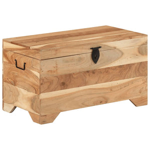 vidaXL Coffre Bois massif d'acacia