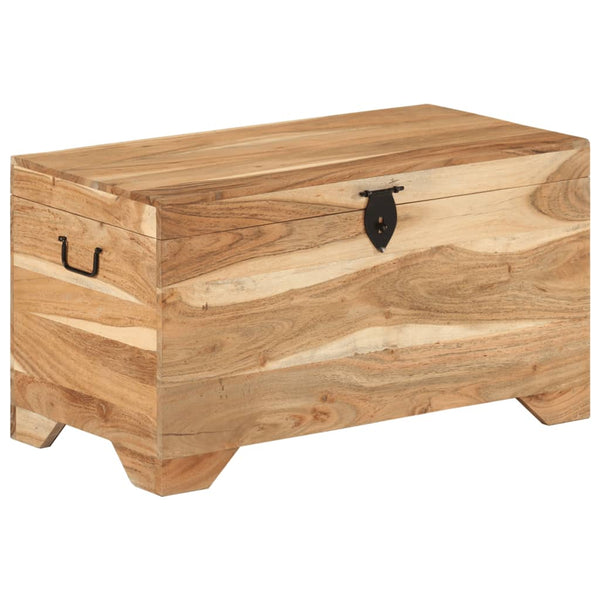 vidaXL Coffre Bois massif d'acacia