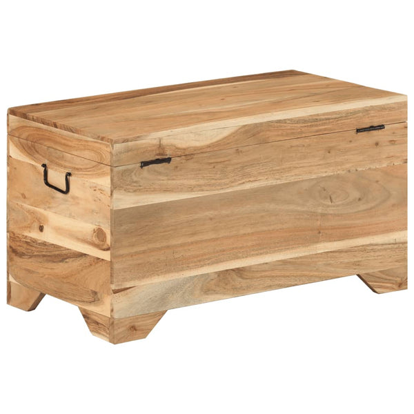 vidaXL Coffre Bois massif d'acacia