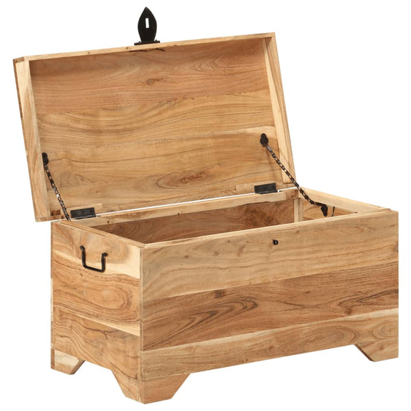 vidaXL Coffre Bois massif d'acacia