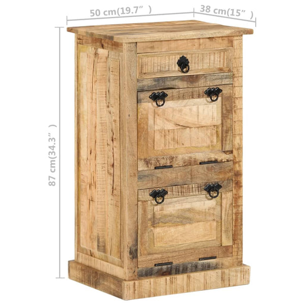 Mango Schuhschrank mit 4 Fächern