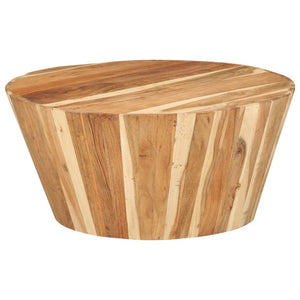 Akazienholz Couchtisch Ø65cm