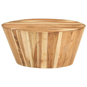 Akazienholz Couchtisch Ø65cm