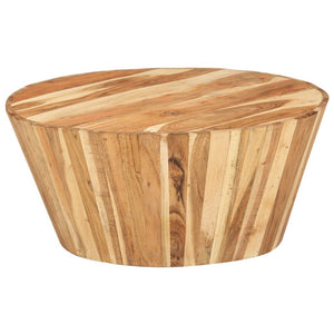 Akazienholz Couchtisch Ø65cm