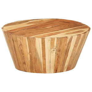 Akazienholz Couchtisch Ø65cm