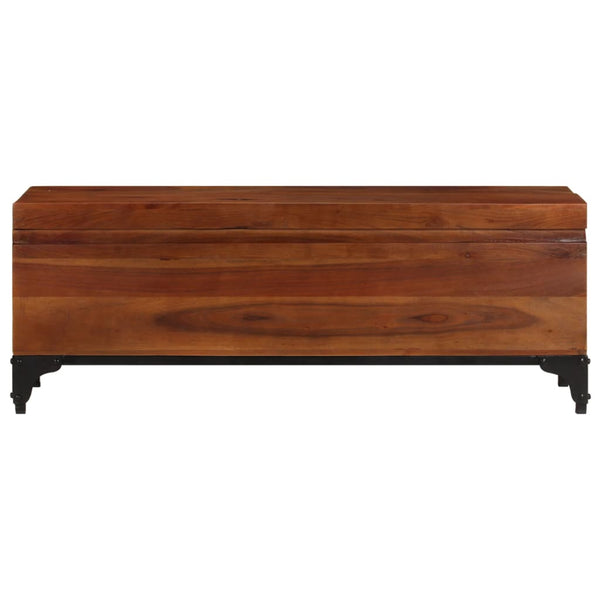 Akazienholz Aufbewahrungstruhe 110cm