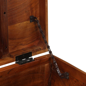 Akazienholz Aufbewahrungstruhe 110cm