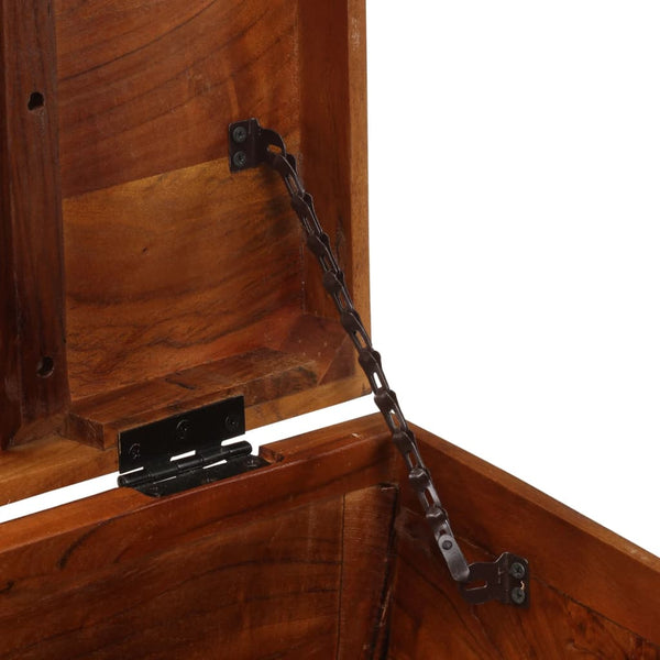 Akazienholz Aufbewahrungstruhe 110cm