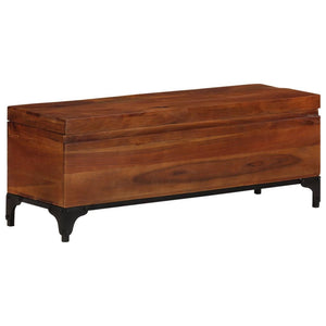 Akazienholz Aufbewahrungstruhe 110cm