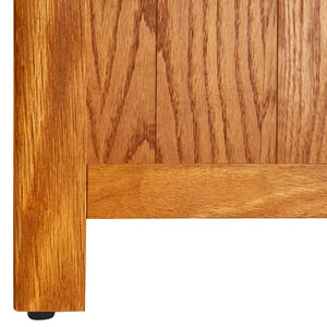 Bücherregal Eiche Massivholz 70x110 cm