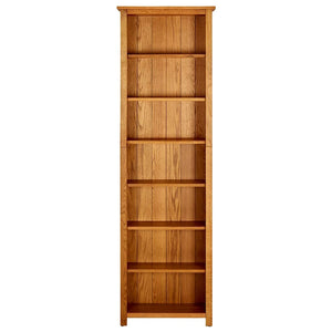 Bücherregal Eiche Massivholz 60x200 cm