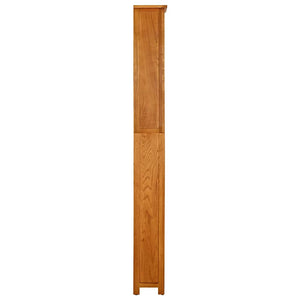 Bücherregal Eiche Massivholz 60x200 cm