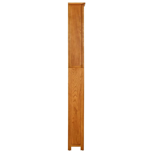 Bücherregal Eiche Massivholz 60x200 cm
