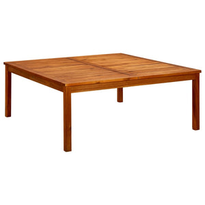 Garten-Couchtisch 110x110x45 cm Massivholz Akazie