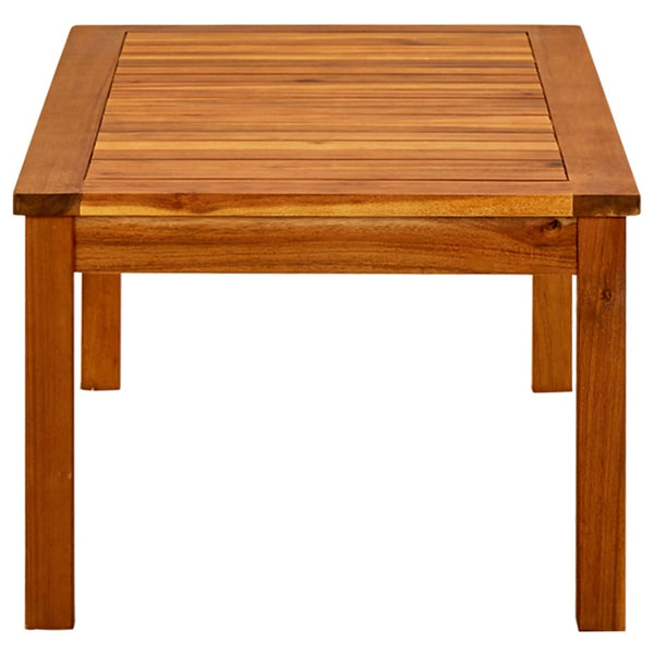 Garten-Couchtisch 90x50x36 cm Massivholz Akazie