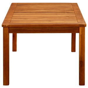 Garten-Couchtisch 110x60x45 cm Massivholz Akazie