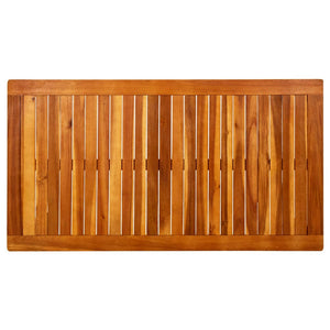 Garten-Couchtisch 110x60x45 cm Massivholz Akazie