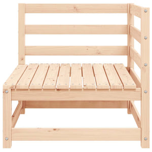 vidaXL Canapés d'angle de jardin 2 pcs avec coussins Bois de pin massif