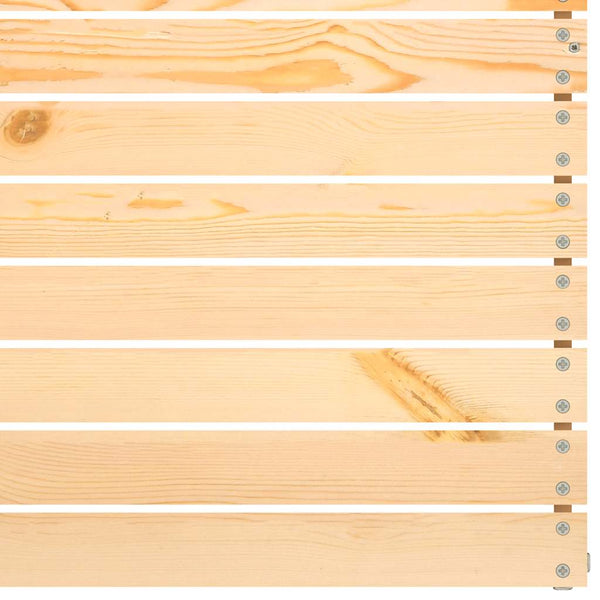 vidaXL Canapés d'angle de jardin 2 pcs avec coussins Bois de pin massif