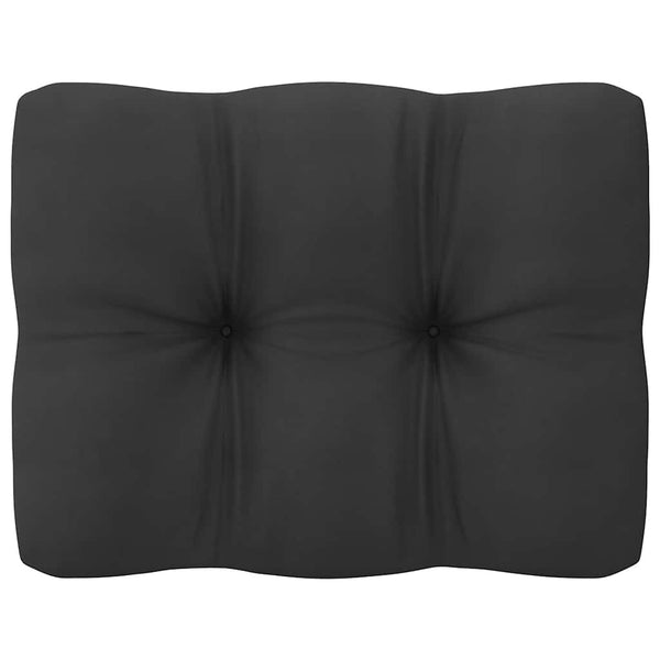 vidaXL Canapés d'angle de jardin 2 pcs avec coussins Bois de pin massif